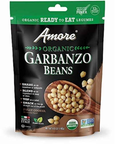 Amore Organic Garbanzo Beans 4 9 Oz Kroger