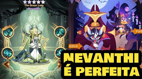 Nevanthi Chegou E Novas Skins De Halloween Afk Arena YouTube