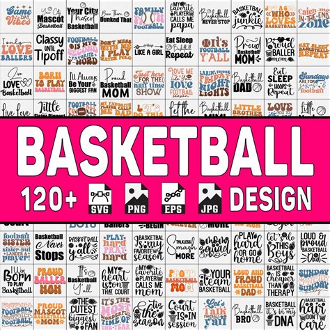 Basketball Svg Bundle Basketball Svg Etsy