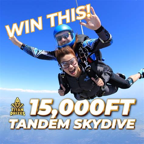 Skydive Competition Titan Prizes