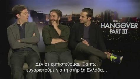 Zach Galifianakis Speaks Greek Youtube