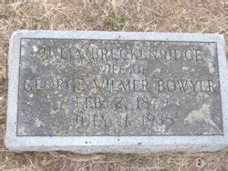 Julia Gilmer Breckenridge Bowyer M Morial Find A Grave