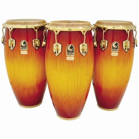 Toca Limited Edition Sunburst Congas Congas Instrumentos Tambores