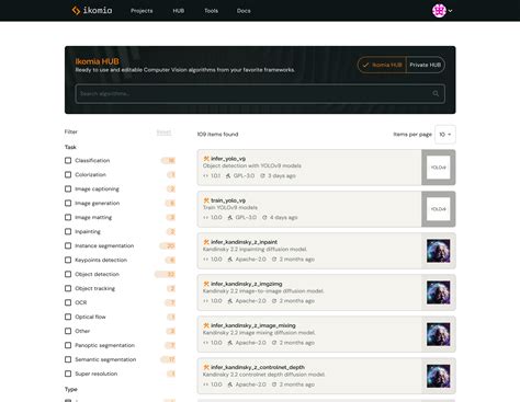 Find Algorithms On Ikomia Hub Ikomia Documentation