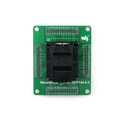 GP QFP144 0 5 Yamaichi IC Test Socket Programming Adapter For QFP144