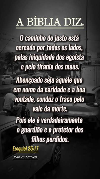 Ezequiel 2517 O Caminho Do Justo