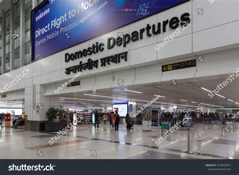 Domestic Departures T3 Delhi Royalty Free Images Stock Photos