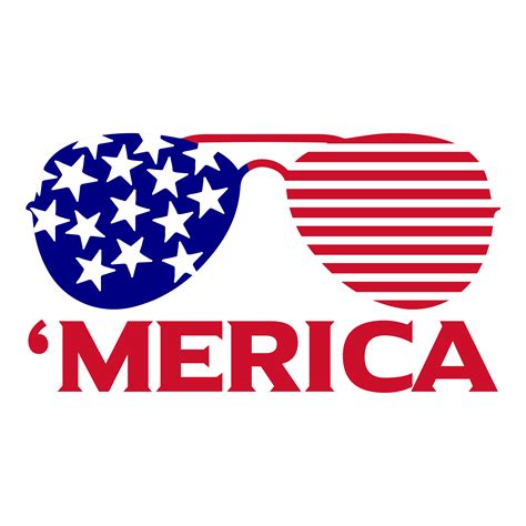 Merica Svg America Svg Usa Flag Svg Independence Day Svg Inspire