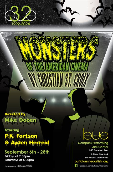 Monsters Of The American Cinema Buffalo United Artists BUA