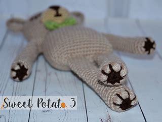 Ravelry Sleep Tight Teddy Bear Pattern By Sweet Potato