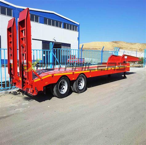 Two Axle Lowbed Semi Trailer Tons Quezon City Philippines Buy And