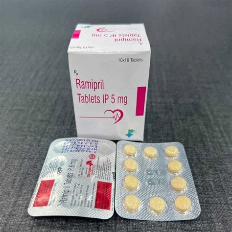 Mg Ramipril Tablets Ip For High Blood Pressure Heart Failure At Rs