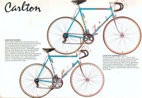 Carlton Bicycles From The 1970s Made In Worksop England Road Bike