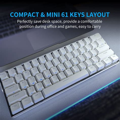 Kemove Dk Mechanical Gaming Keyboard Wireless Wired Bluetooth