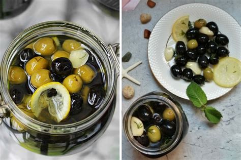 Рецепт оливок с лимоном и чесноком - Со Вкусом