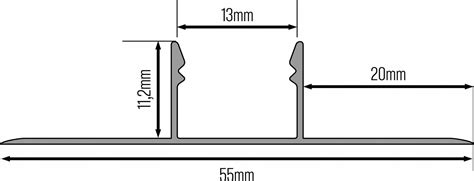 Profil LED Wpuszczany Wpust Do Płyt Karton Gips 2M Smart LED Sklep