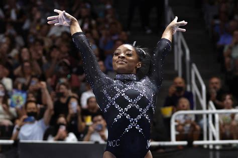 Simone Biles Conquista Récord De 1933 Y Su Octavo Título Nacional