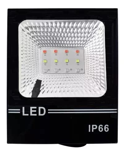 Refletor Holofote De Led 20w Rgb Smd Colorido Controle MercadoLivre