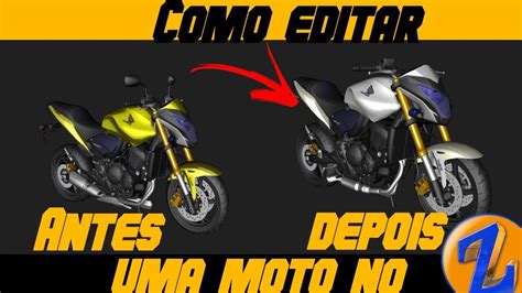 COMO EDITAR UMA MOTO NO ZM TUTORIAL ZMODELER Part 1 2 YouTube