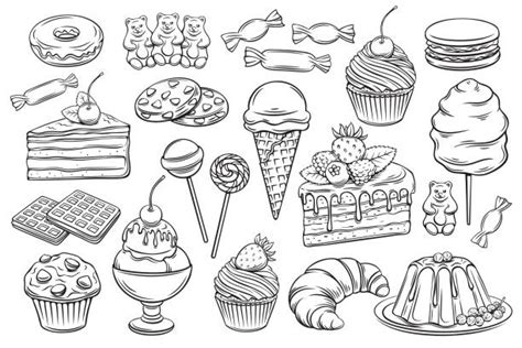 43 600 Cupcake Drawings Stock Illustrations Royalty Free Vector