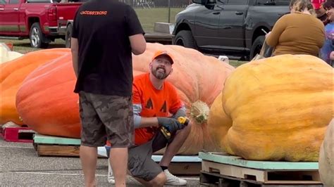 Nowthen Heritage Festival Giant Pumpkin Contest Youtube