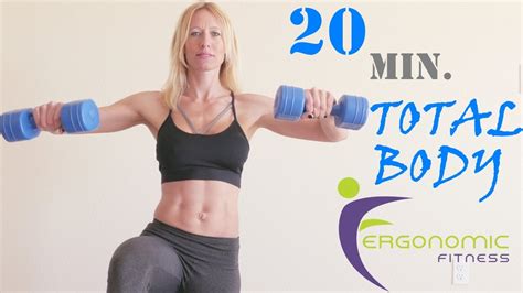 20 Minute Total Body Workout Quick Build And Tone Weights On The