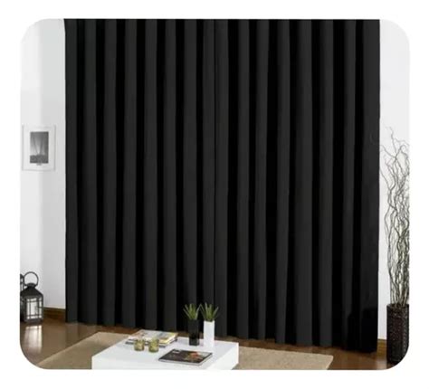 Cortina Blackout Em Tecido 2 20larg X 1 30alt Corta Luz Parcelamento