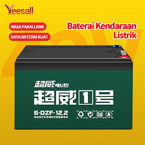 Jual Baterai Chaowei Aki Sepeda Listrik V Ah Dzf Baterai