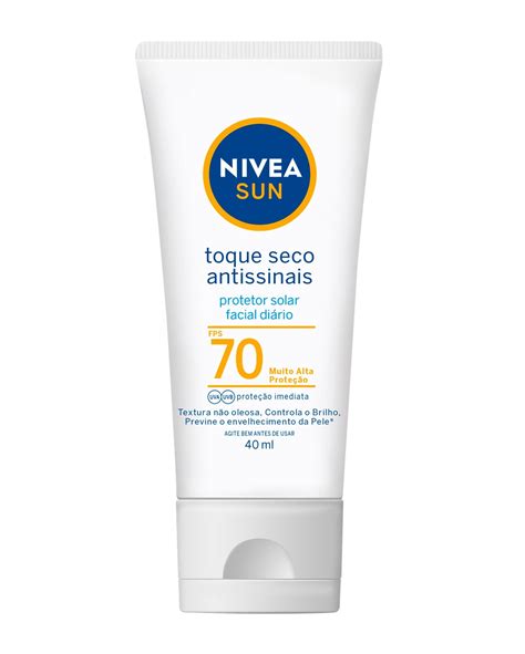 Riachuelo Protetor Solar Facial Fps Toque Seco Ml Nivea