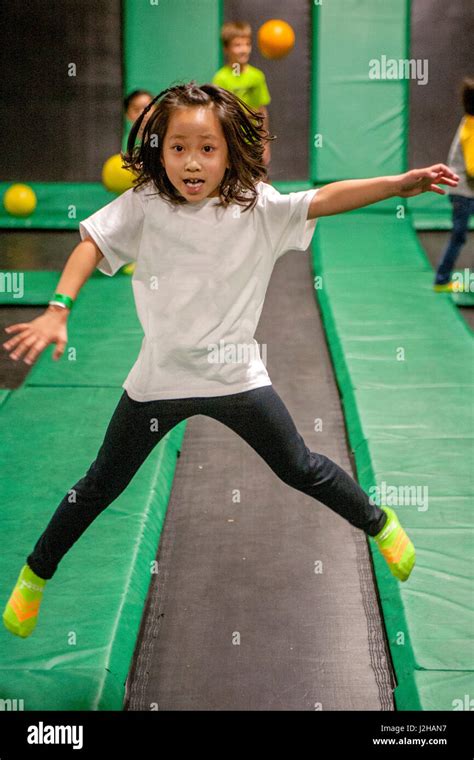 Bounce Trampoline Sports Dodge Ball