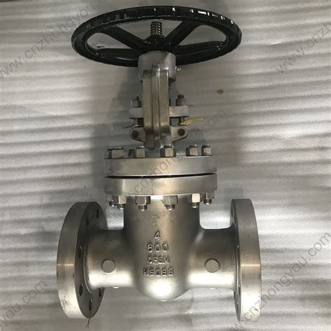 China Stainless Steel Gate Valve Manufacturers And Suppliers Zhongyou Industrial Co Ltd