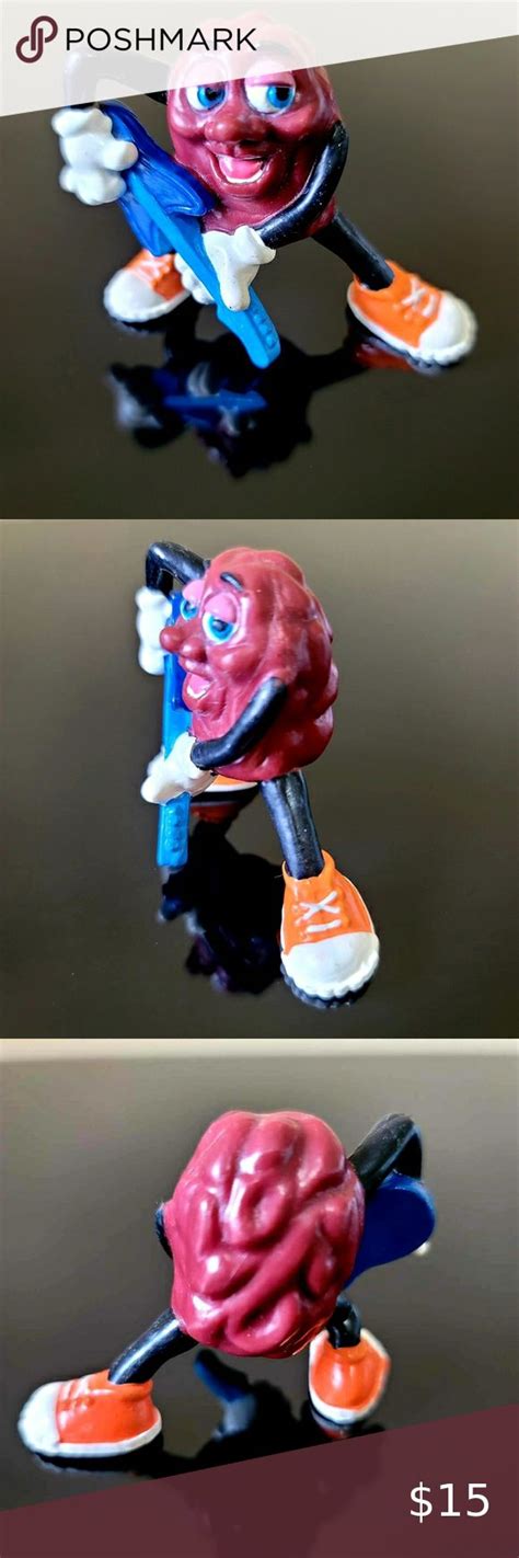 Hardee's California Raisins 1988 Toy with Guitar | Nostalgic toys, California raisins, Toy ...