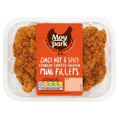 Moy Park Hot And Spicy Mini Chicken Fillets 300 G Storefront En