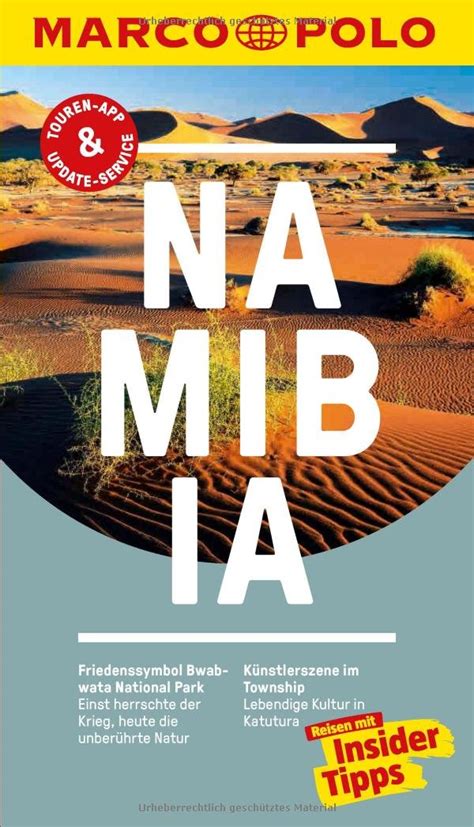 MARCO POLO Reiseführer Namibia Reisen mit Insider Tipps Inklusive