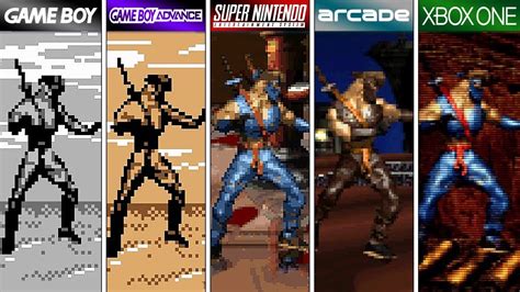 Killer Instinct 1 1994 GB Vs GBA Vs SNES Vs Arcade Vs XBOX ONE Side