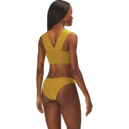 L Space Sensual Solids Sandy Classic Bikini Bottom Women S Steep Cheap