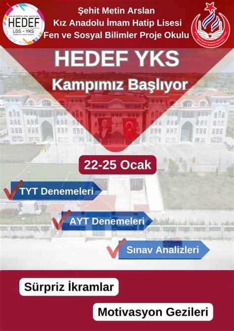 Hedef Yks Kamp M Z Ba L Yor Ehit Metin Arslan K Z Anadolu Mam