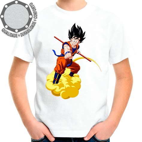 Camiseta Goku Dragon Ball Camisa Personalizada Ah00467 Elo7