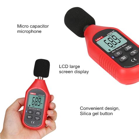 UNI T UT353BT Bluetooth Sound Level Meter Digital Noise Tester