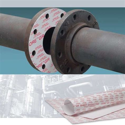 Papelão hidráulico em PTFE GORE GR Carrara Global Sealing Solution