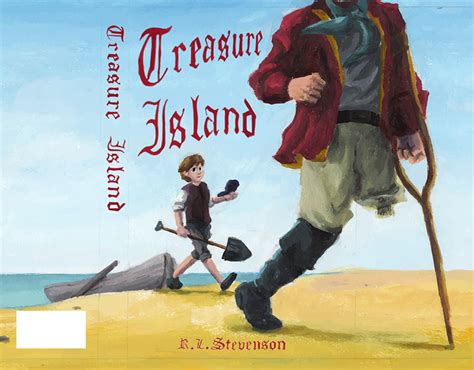 "Treasure Island" Book Cover :: Behance