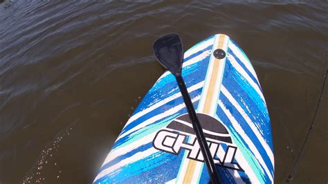 Trying To Catch Fish On A Paddleboard Youtube