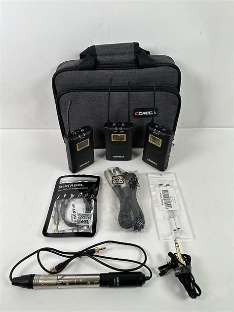 Comica Cvm Wm Plus Uhf Wireless Microphone Reverb