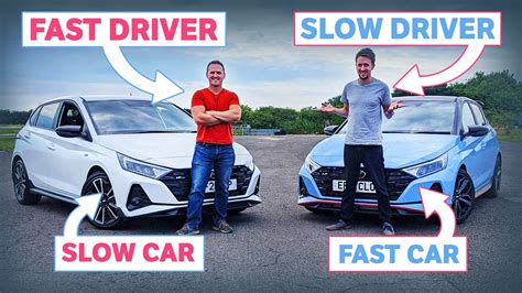 Fast Car Slow Driver Vs Slow Car Fast Driver Youtube