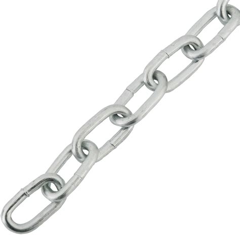 Цепь короткозвенная 12 мм DIN 766, оцинкованная в магазине Крепком ...