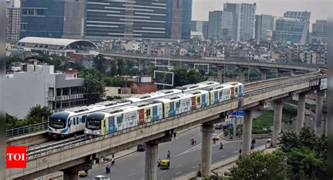 Destination Gurgaons Own Metro Line Gets Key Green Signal