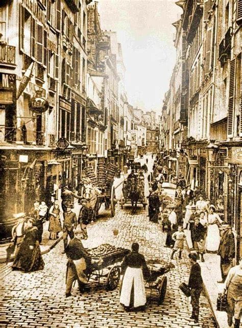 Rue De Seine Paris 1900 Vieux Paris Photographie De Paris Paris