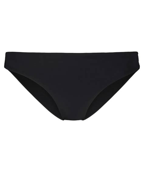 Damen Bikini Badehose HS21 P 01 Solids Black Basic Slip
