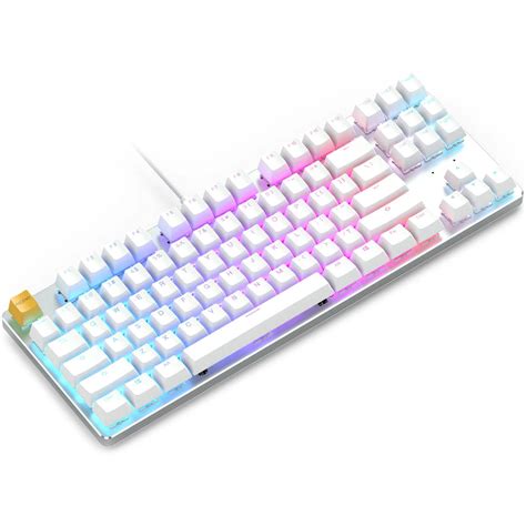 Teclado Mecánico Tkl Glorious Gmmk Blanco Inglés Parada Gamer