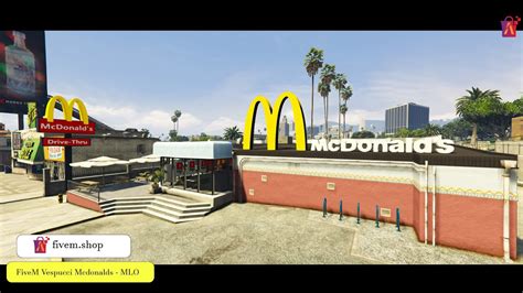 Mcdonalds MLO FiveM Restaurant FiveM Fivem Mcdonalds YouTube